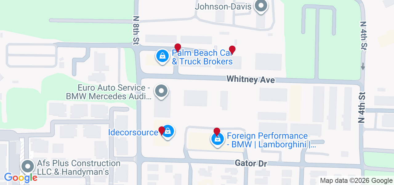 Map of where space is available in Lantana