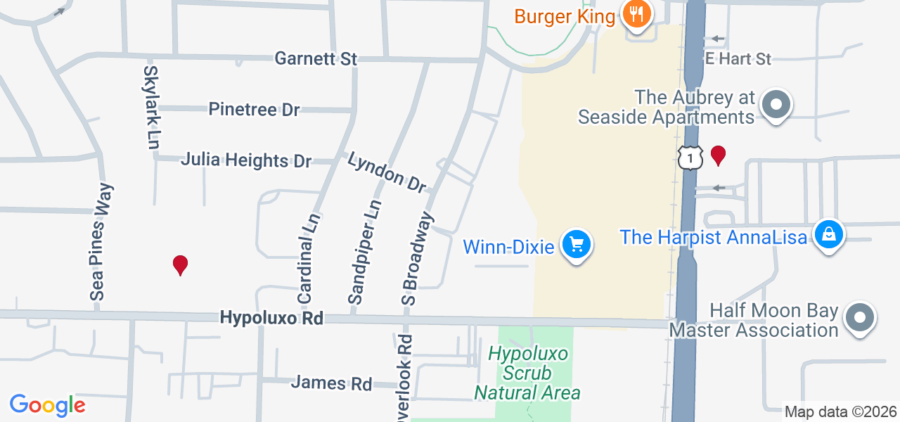 Map of where space is available in Lantana