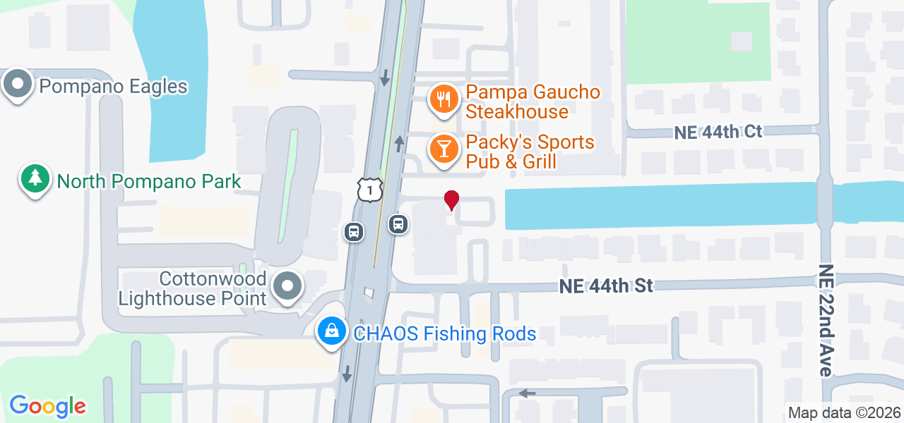 Map of where space is available in Lighthouse Point